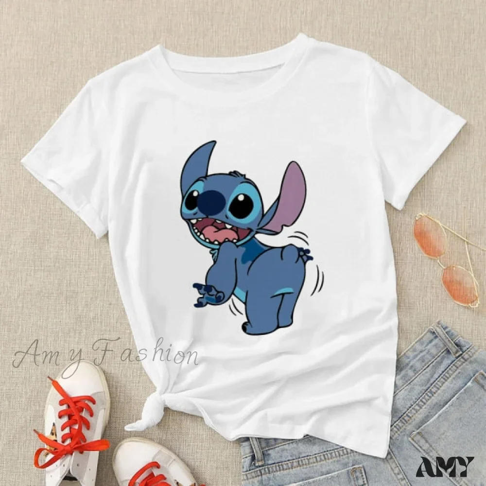 Amy Fashion - Lady Cute Print T-shirts - Image 14