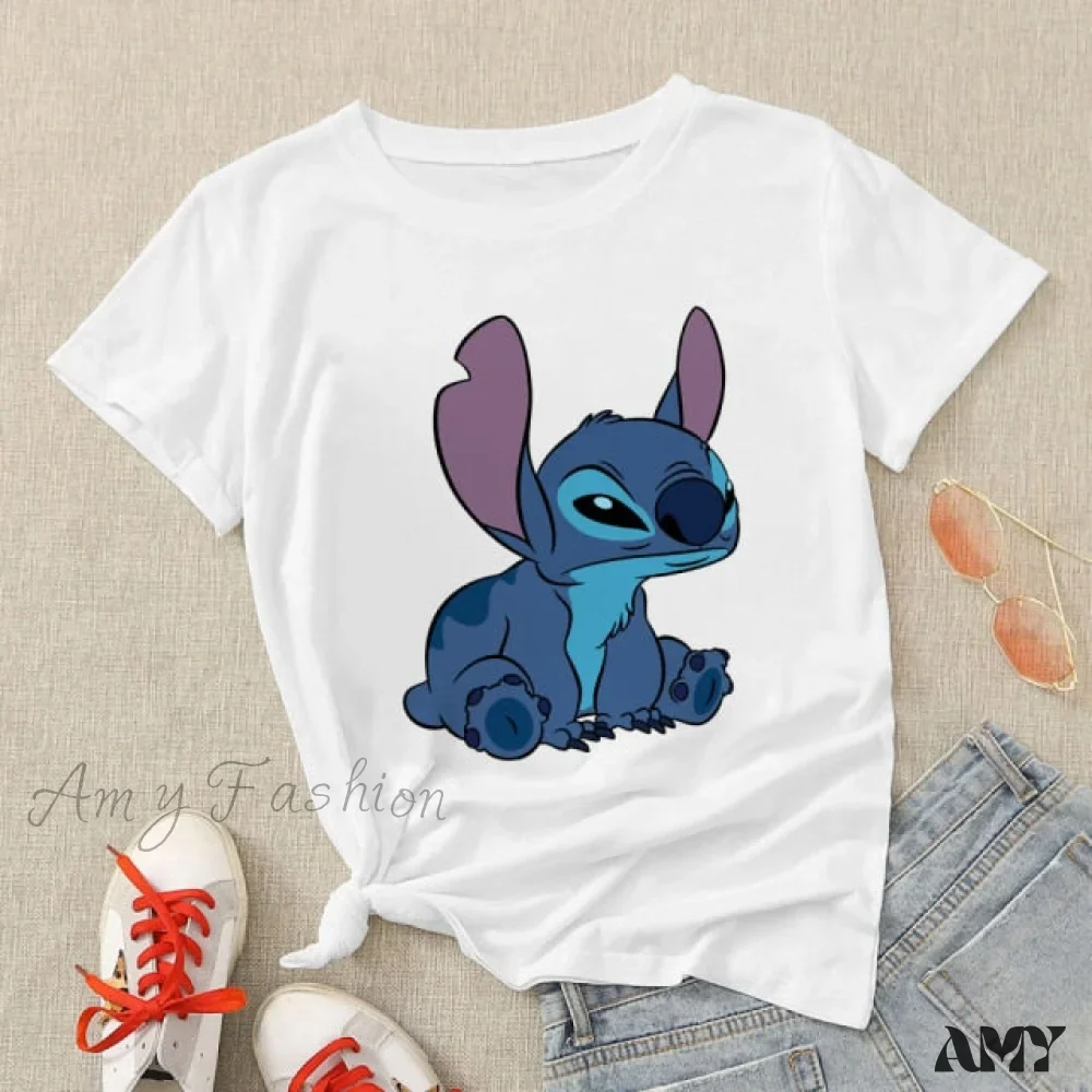 Amy Fashion - Lady Cute Print T-shirts - Image 15