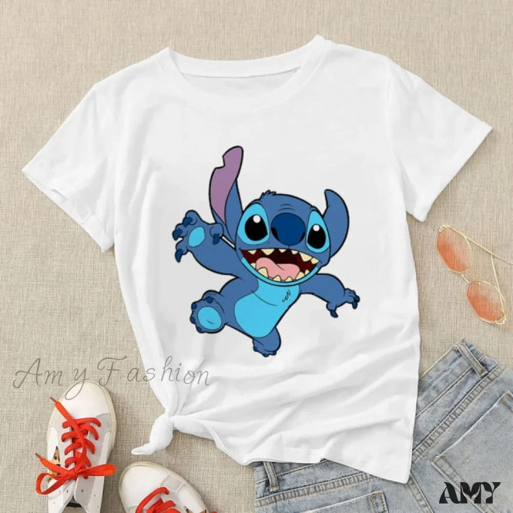 Amy Fashion - Lady Cute Print T-shirts - Image 16