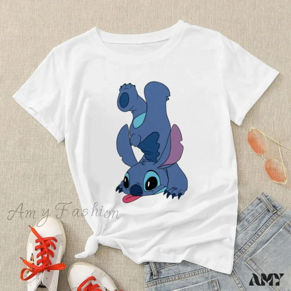 Amy Fashion - Lady Cute Print T-shirts - Image 21