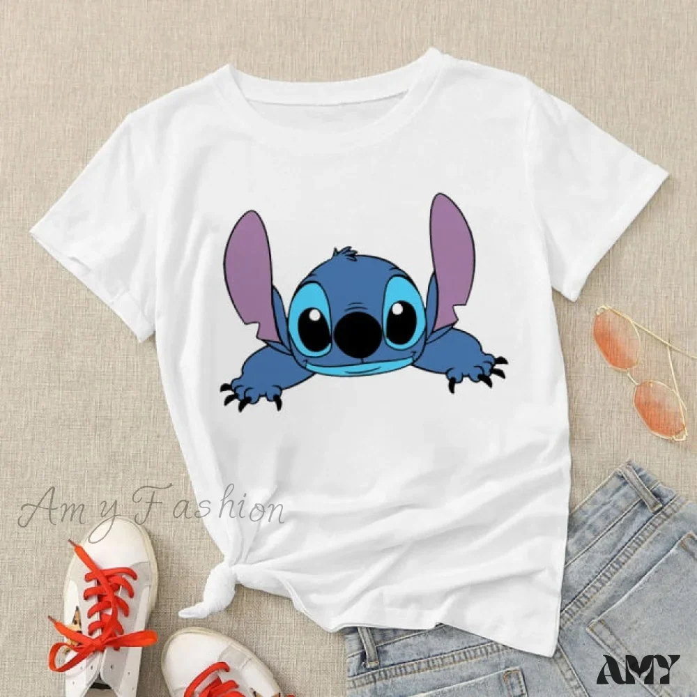 Amy Fashion - Lady Cute Print T-shirts - Image 6