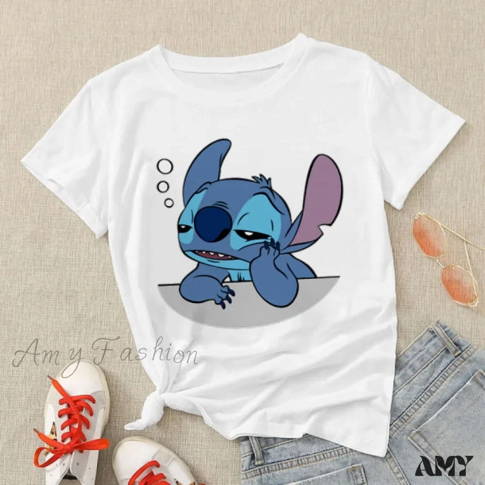 Amy Fashion - Lady Cute Print T-shirts - Image 7