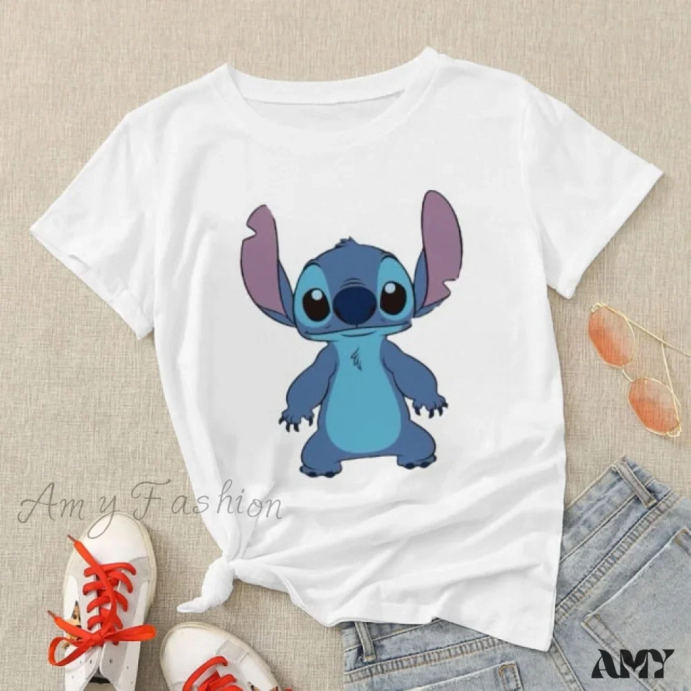 Amy Fashion - Lady Cute Print T-shirts - Image 8