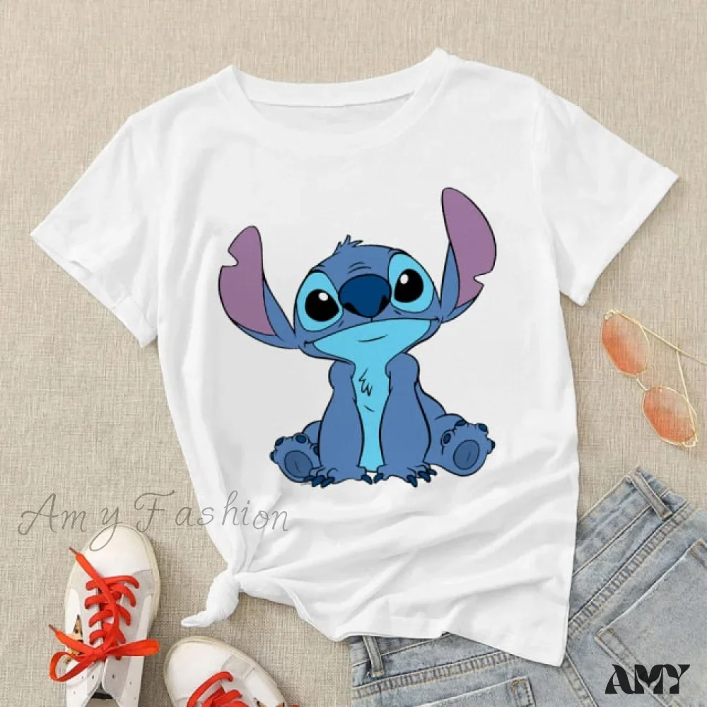Amy Fashion - Lady Cute Print T-shirts - Image 9