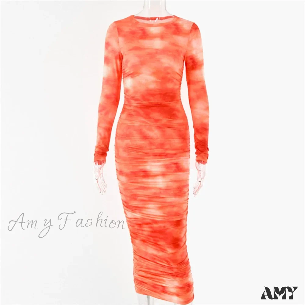 Amy Fashion - Long Sleeve Sexy Bodycon Winter Dress - Image 12