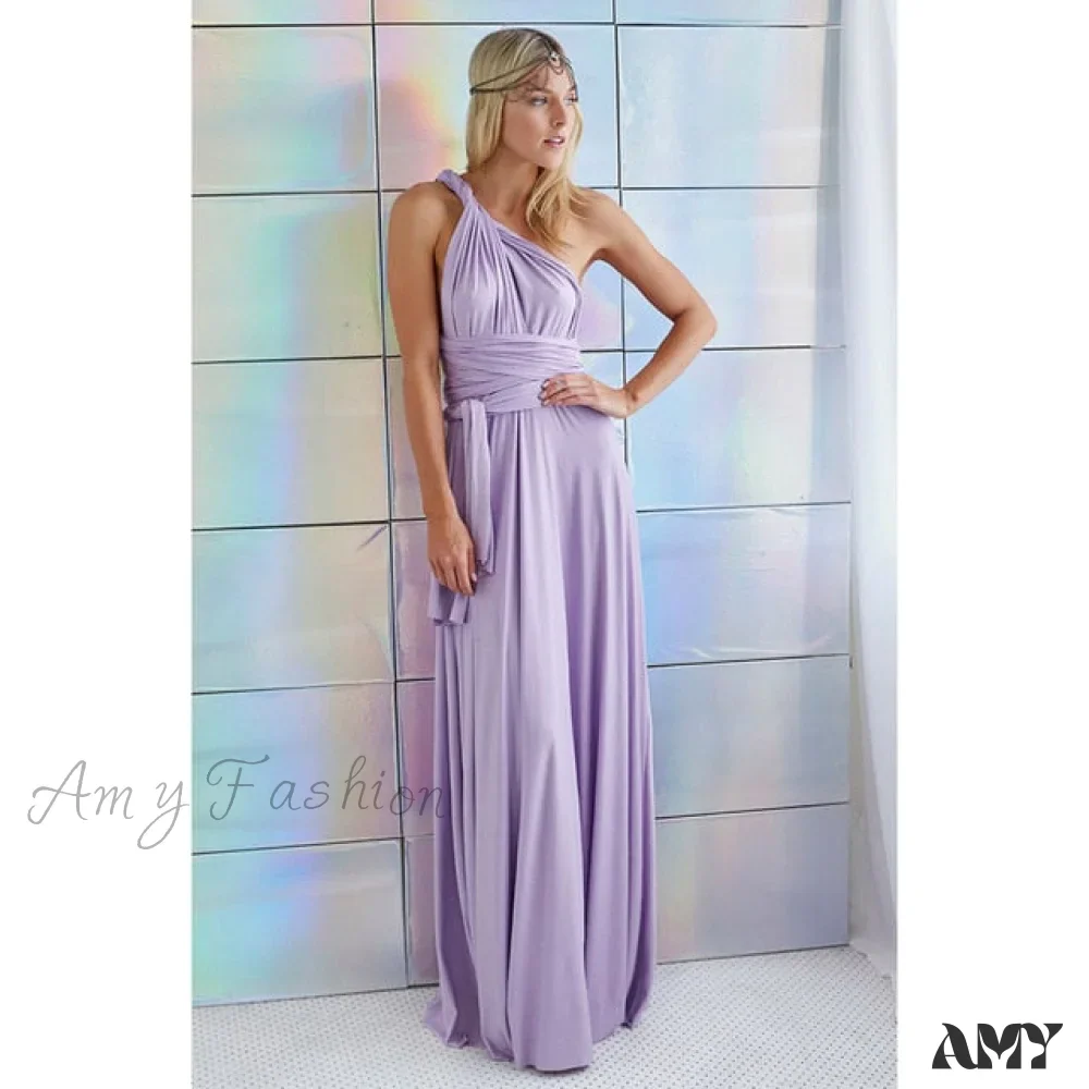 Amy Fashion - Bandage Party Bridesmaids Infinity Robe Maxi Dress - Image 15