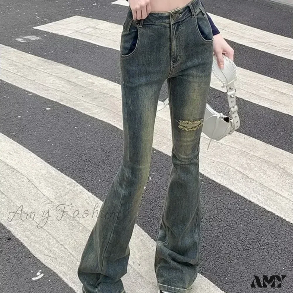 Amy Fashion - Minimalist New Style Fashionable Harajuku Women's Trend Jean - Image 6