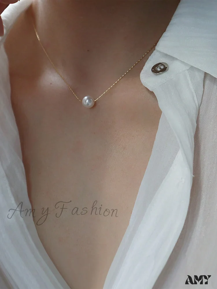 Amy Fashion - Minimalist Stainless Steel Necklace - Image 8