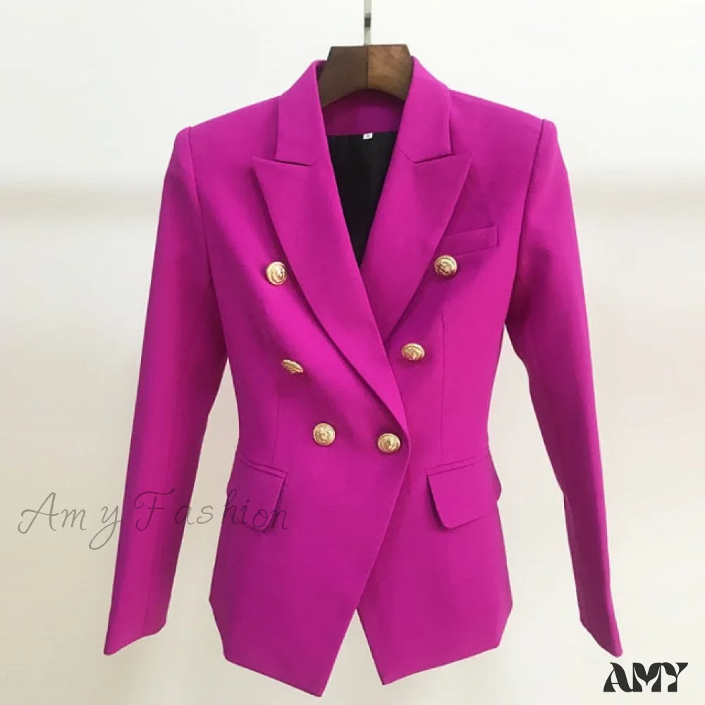 Amy Fashion - New Formal Female Jacket Blazer - Image 3