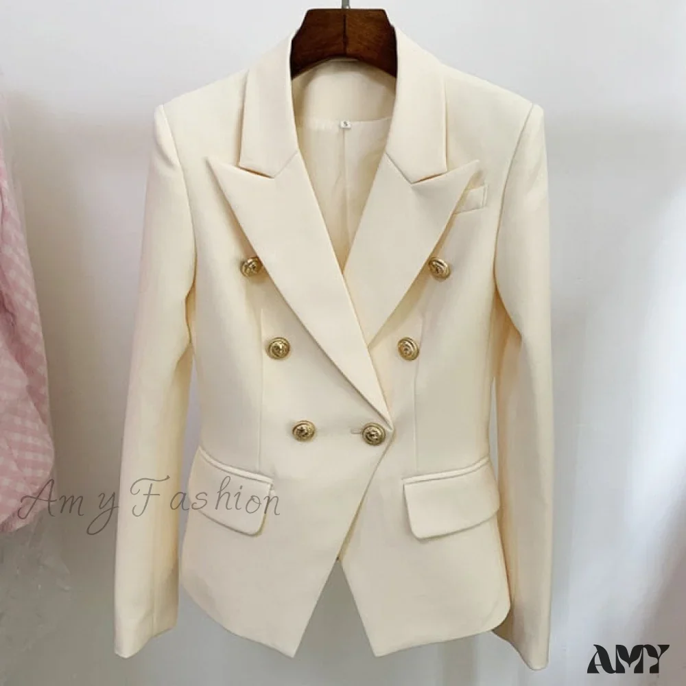 Amy Fashion - New Formal Female Jacket Blazer - Image 5