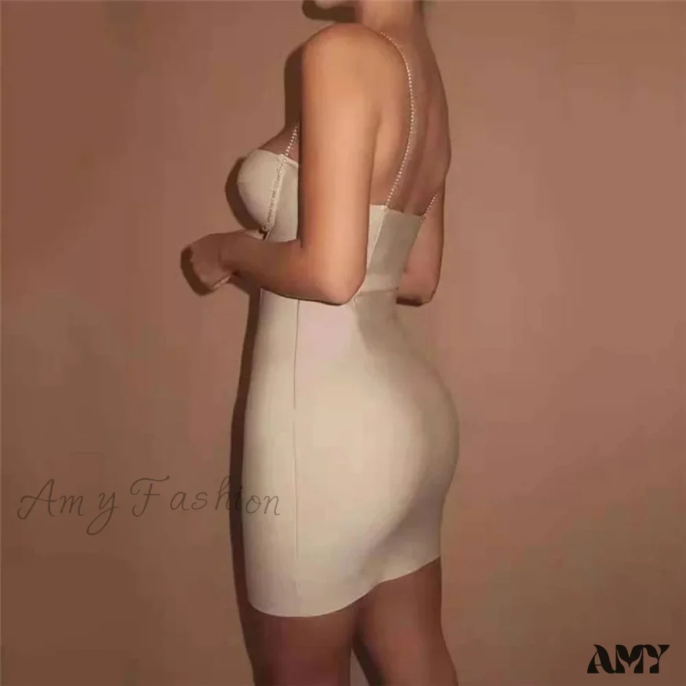 Amy Fashion - Diamonds Sheath Bandage Dress - Image 6