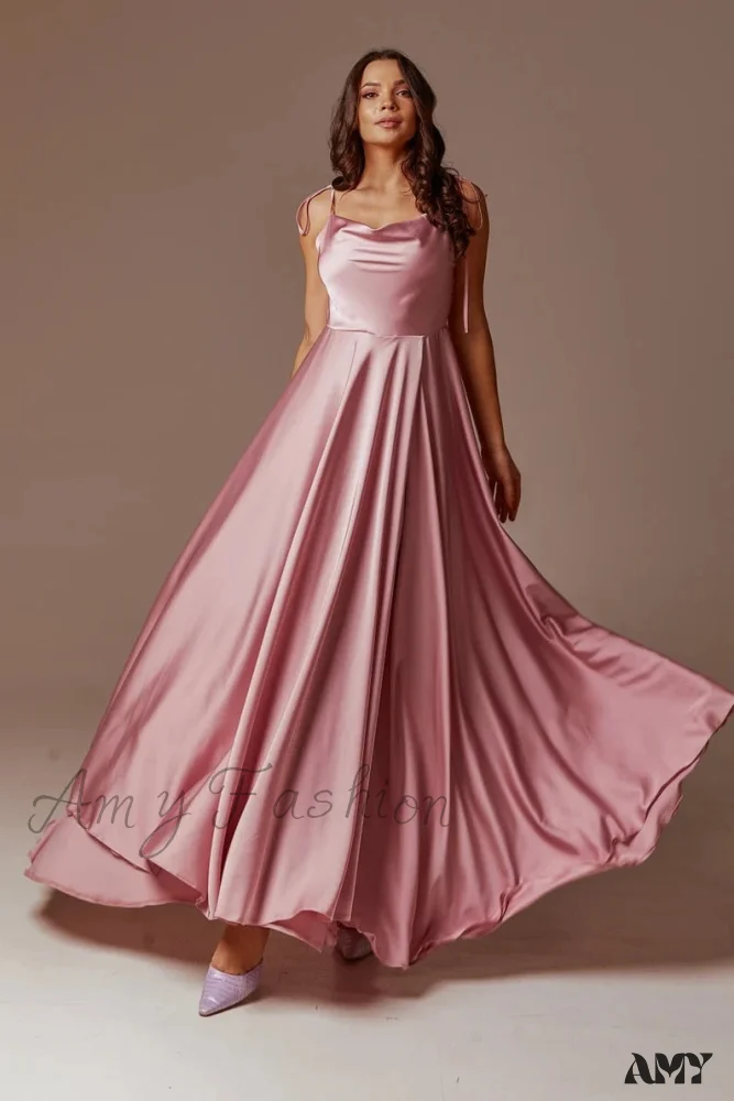 Amy Fashion - Open Back Sexy Side Slit Spaghetti Strap Evening Party Dress - Image 20