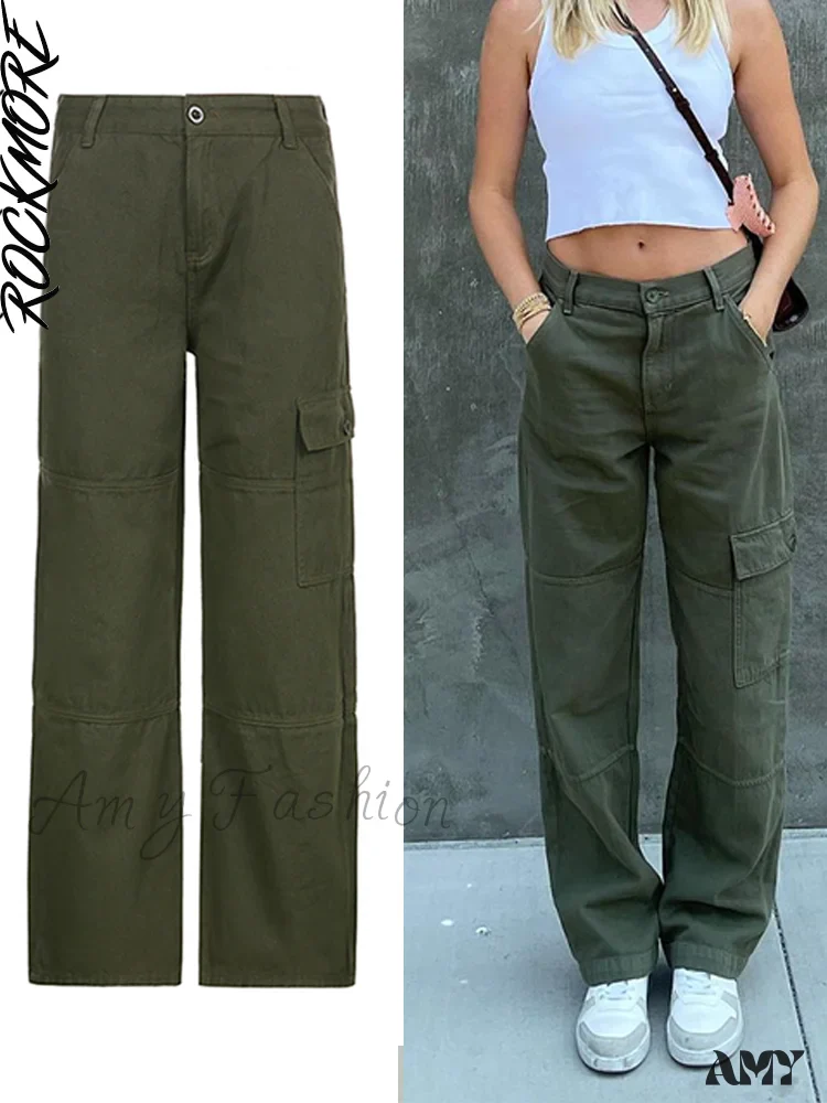 Amy Fashion - Brown Vintage Baggy Jeans - Image 7