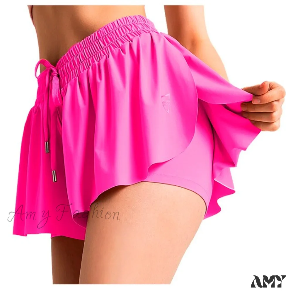 Amy Fashion - Sports Running Yoga Fitness Short - Image 3