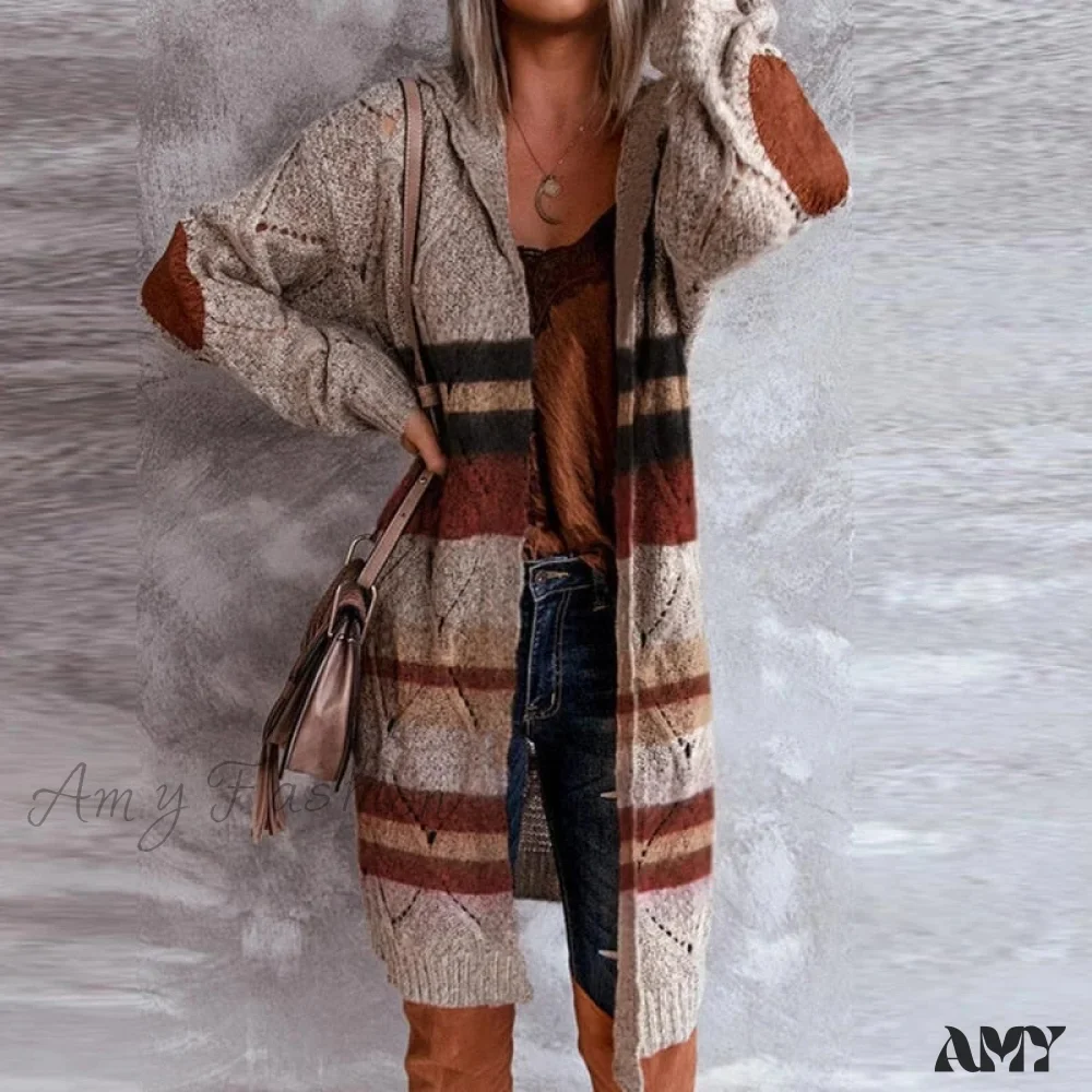 Amy Fashion - New Hot Selling Long-Sleeved Cardigan Sweater - Image 5