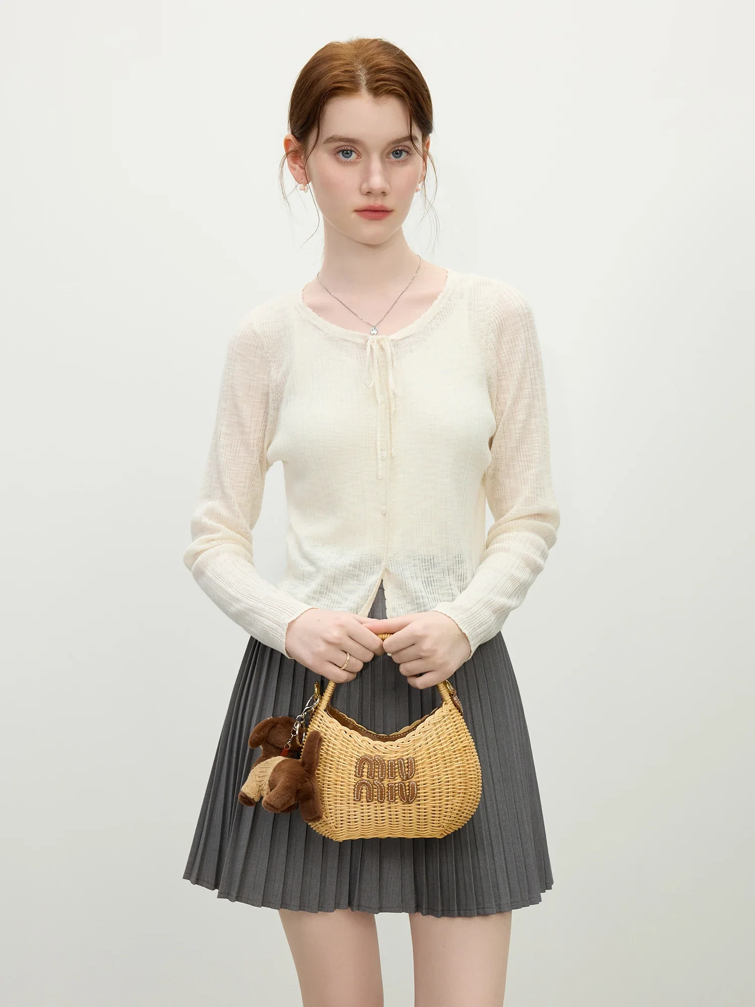Thin Long Sleeve Knit Summer Cardigan - Image 4