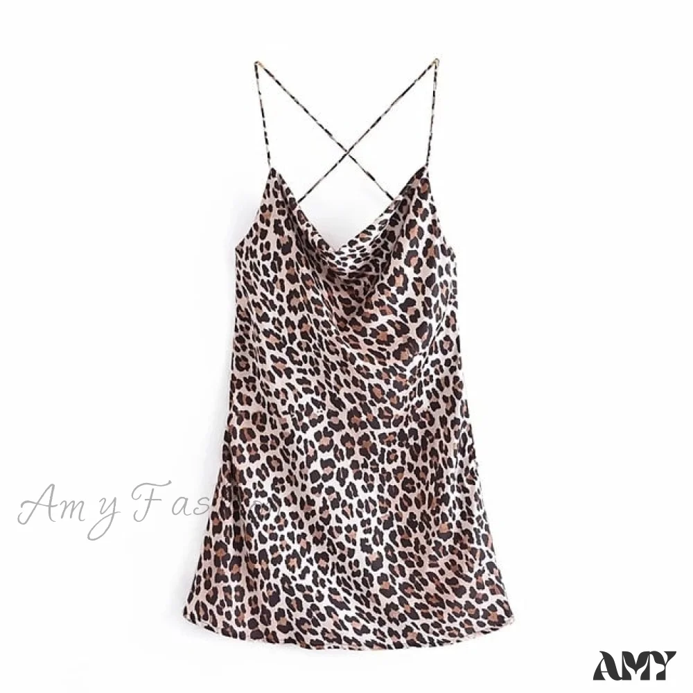 Amy Fashion - V-Neck Sleeveless Backless Sexy Female Mini Dresses - Image 7