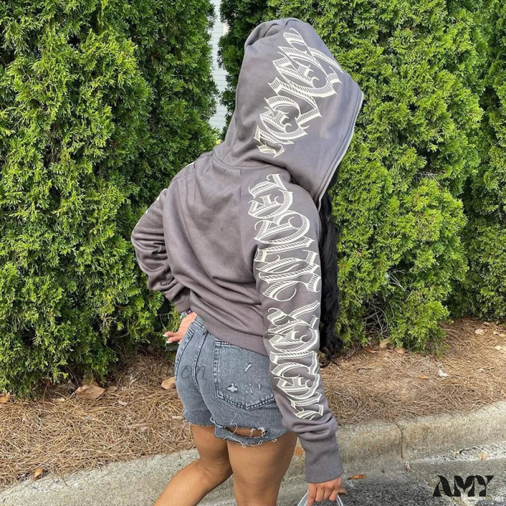 Amy Fashion - Vintage Star Graphic Hoodies - Image 11