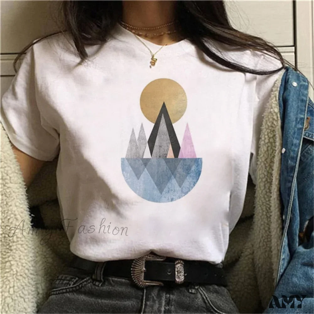 Amy Fashion - Graphic Harajuku Cute Short T-shirt - Image 10