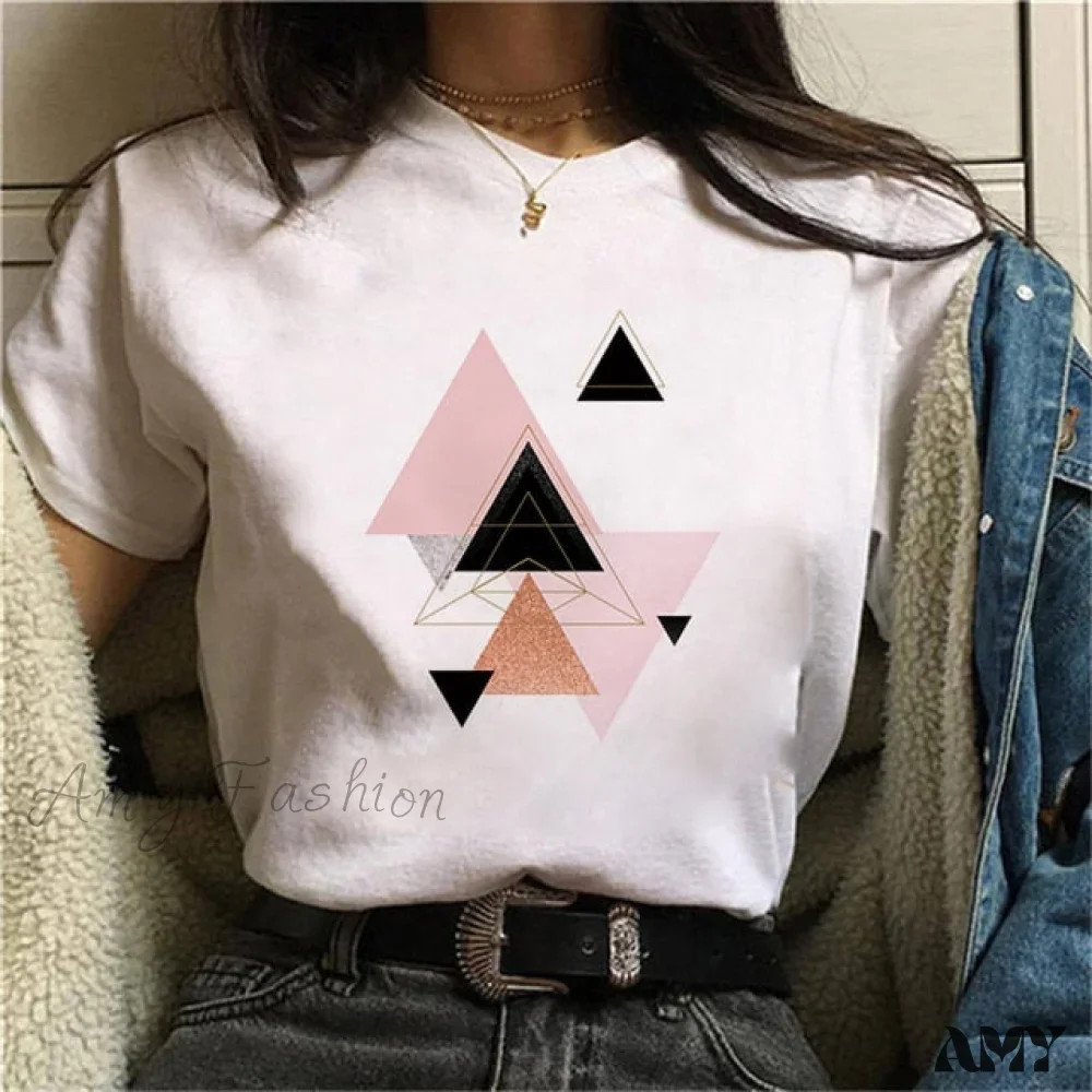Amy Fashion - Graphic Harajuku Cute Short T-shirt - Image 11