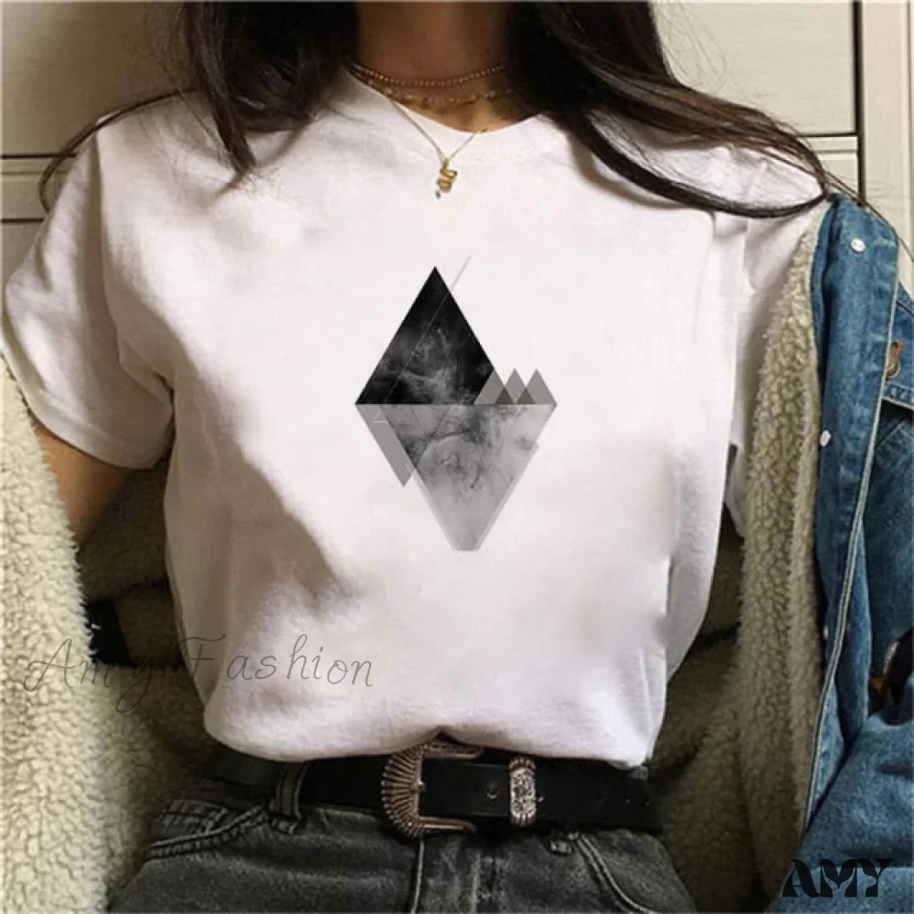 Amy Fashion - Graphic Harajuku Cute Short T-shirt - Image 13