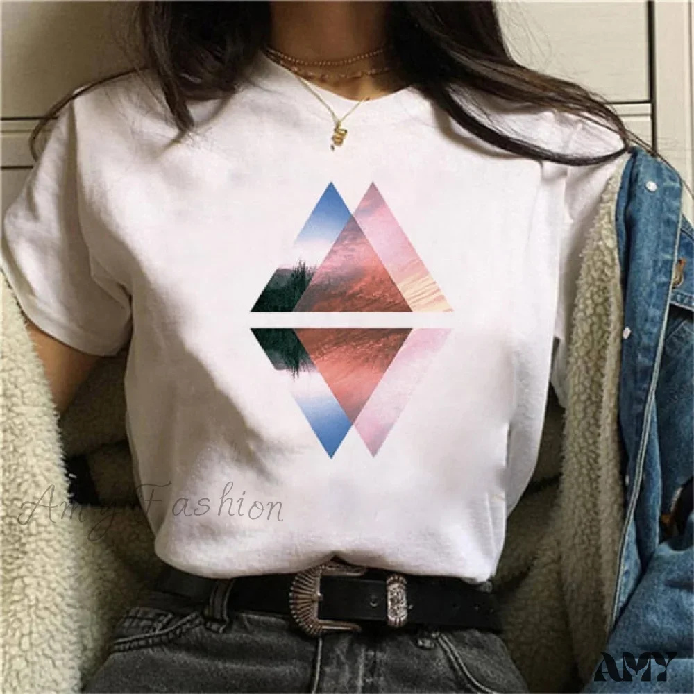 Amy Fashion - Graphic Harajuku Cute Short T-shirt - Image 14