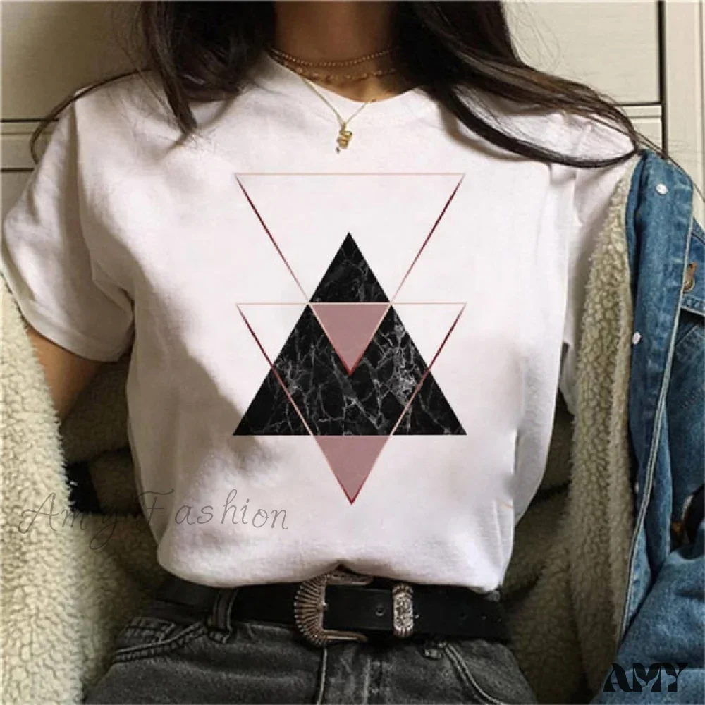 Amy Fashion - Graphic Harajuku Cute Short T-shirt - Image 21