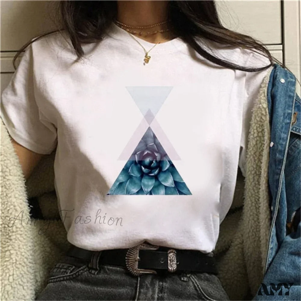Amy Fashion - Graphic Harajuku Cute Short T-shirt - Image 22
