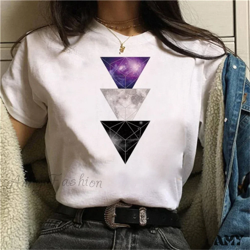 Amy Fashion - Graphic Harajuku Cute Short T-shirt - Image 28