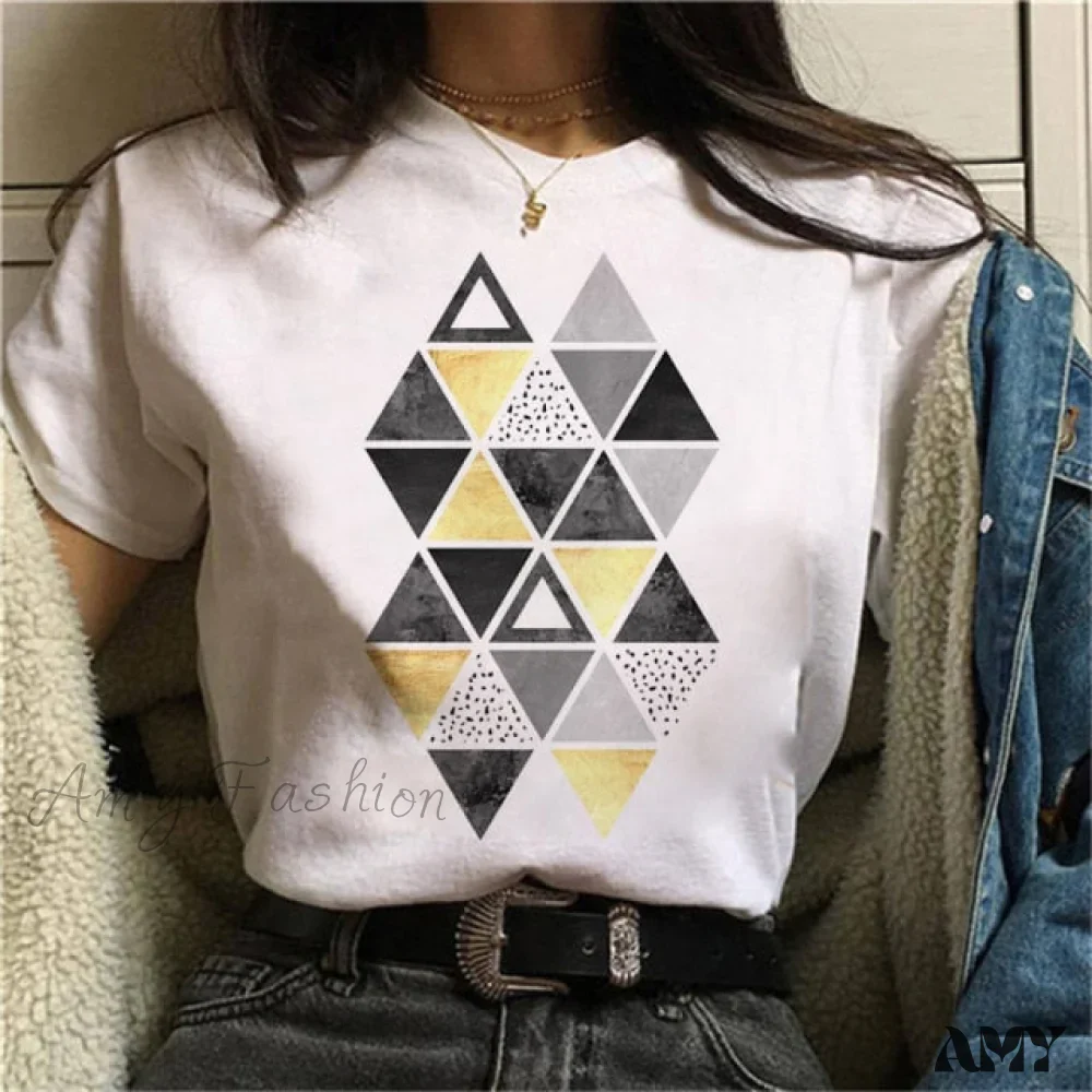 Amy Fashion - Graphic Harajuku Cute Short T-shirt - Image 4