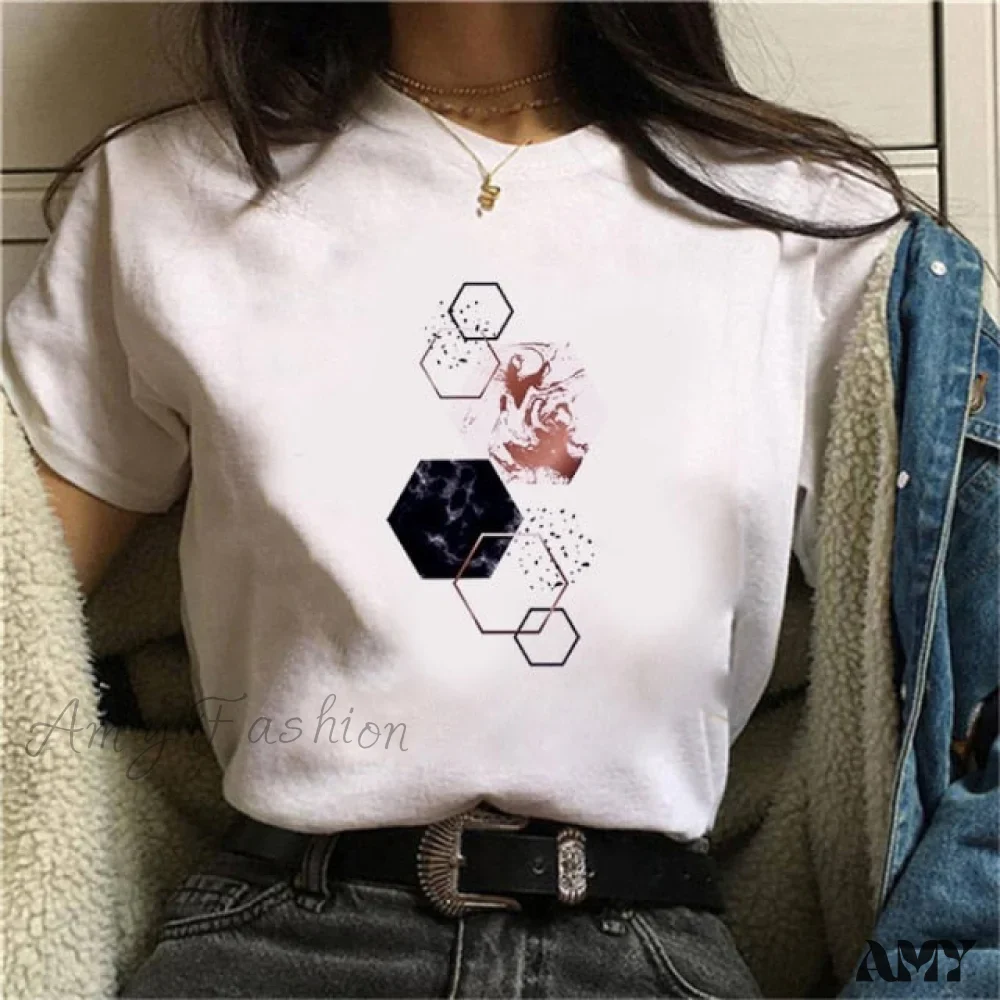Amy Fashion - Graphic Harajuku Cute Short T-shirt - Image 5