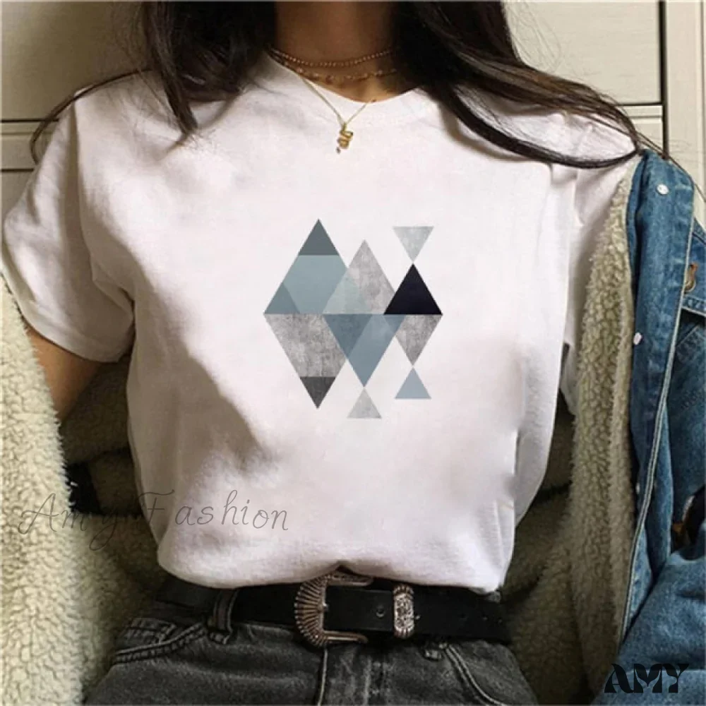Amy Fashion - Graphic Harajuku Cute Short T-shirt - Image 7