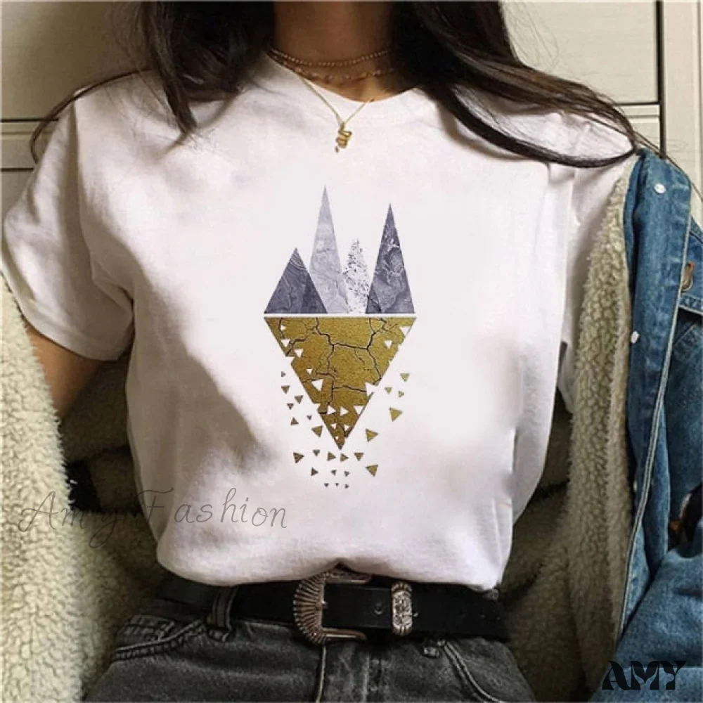 Amy Fashion - Graphic Harajuku Cute Short T-shirt - Image 9