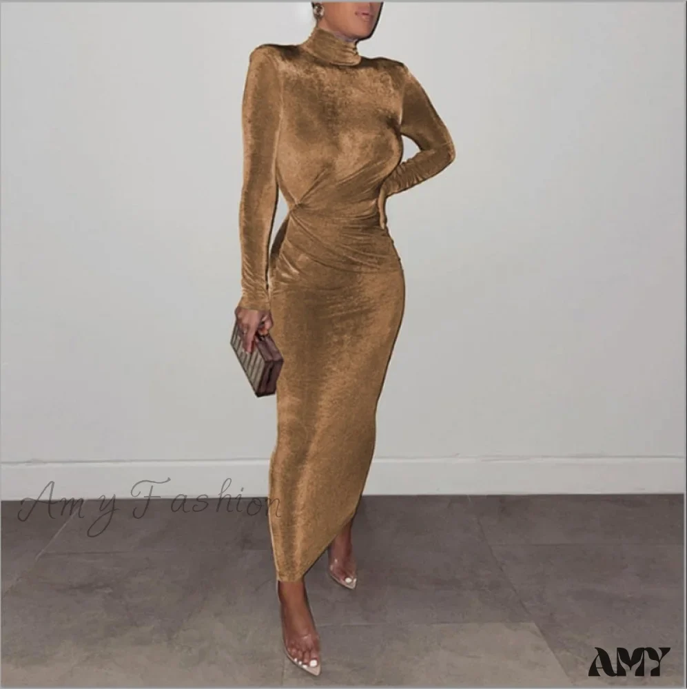 Amy Fashion - Elegant Fashion Sexy Bodycon Dresses - Image 9