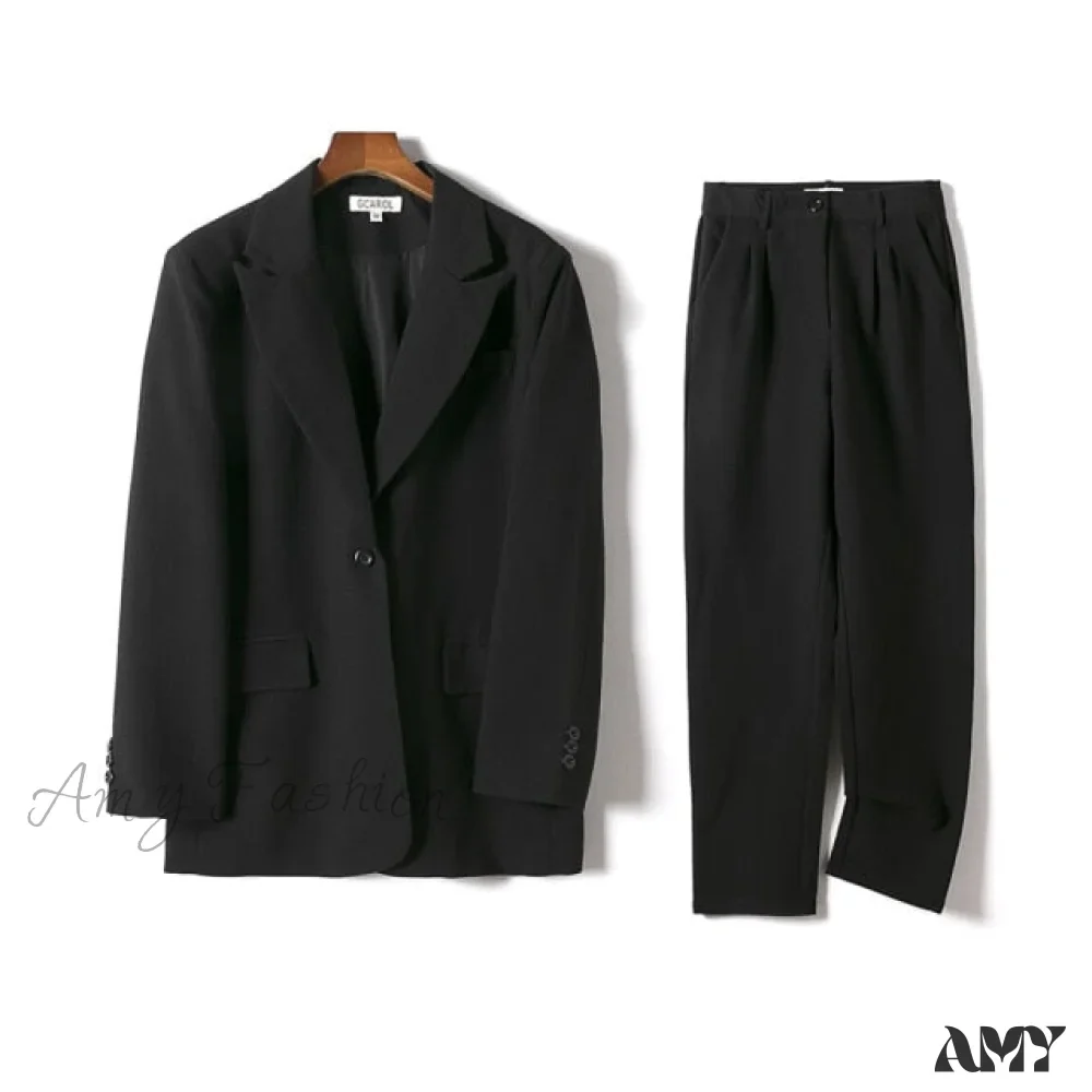 Amy Fashion - Women Blazer Guard Pants Sets - Image 12