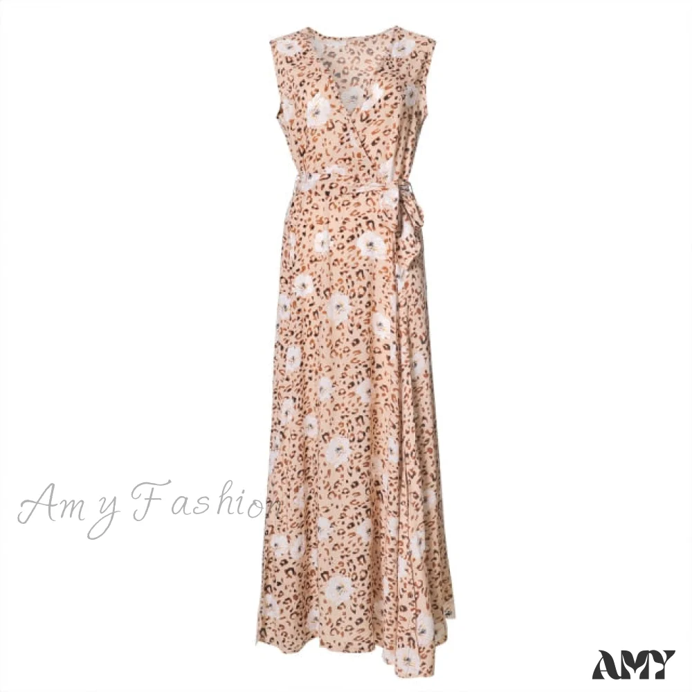 Amy Fashion - New Fashion Floral Print Maxi Dresses - Image 5