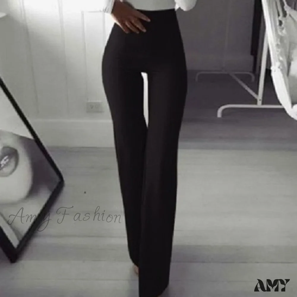 Amy Fashion - New Multi Colors Slim Trumpet Trendy Pants - Image 2
