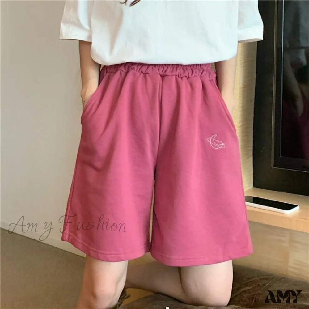 Amy Fashion - Loose Sport Casual Running Shorts - Image 4