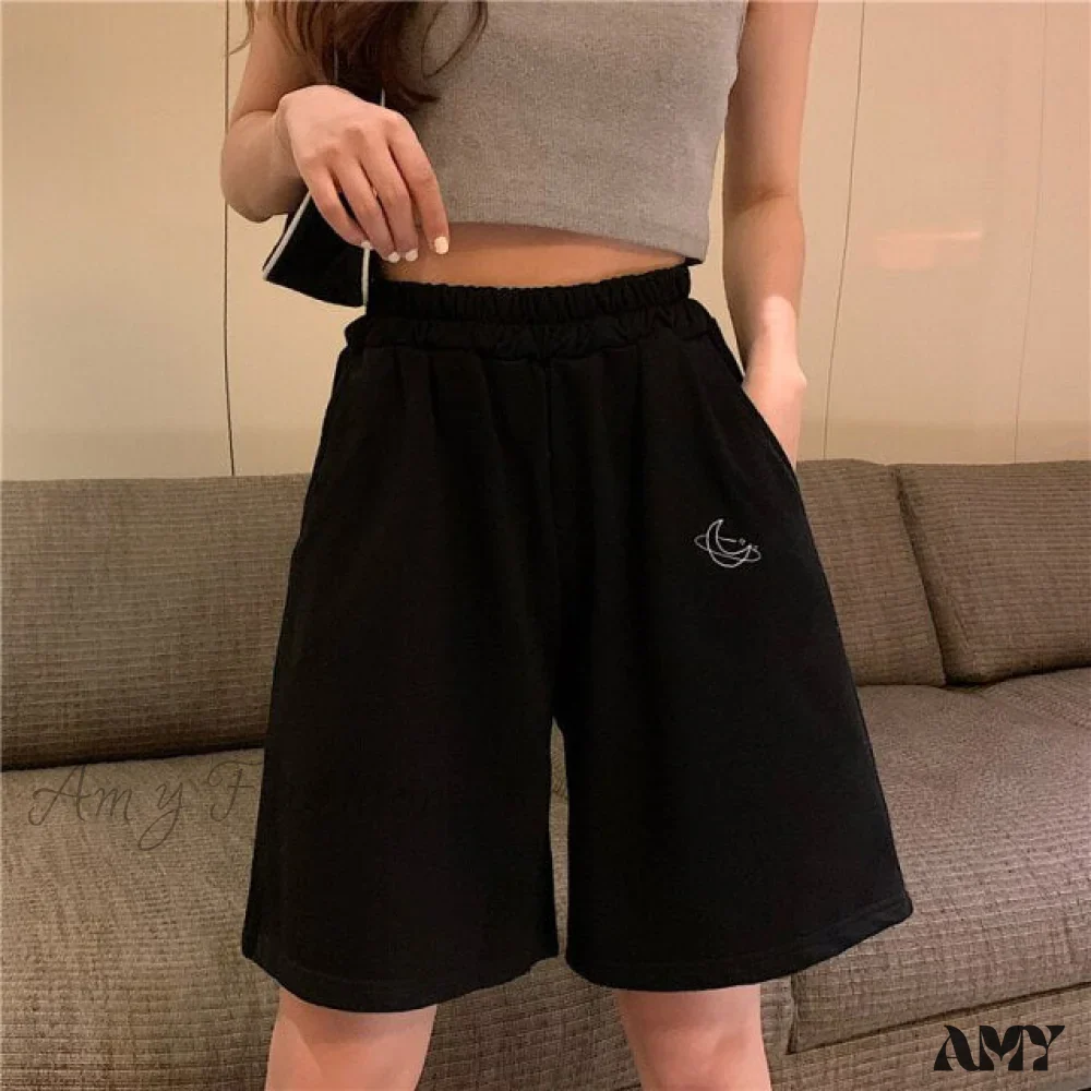 Amy Fashion - Loose Sport Casual Running Shorts - Image 5