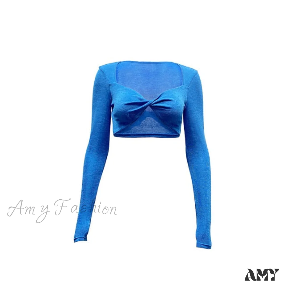 Amy Fashion - Button Up Elastic Waist Tops - Image 15
