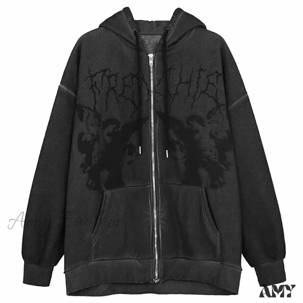 Amy Fashion - Y2K Butterfly Print Hoodies - Image 8