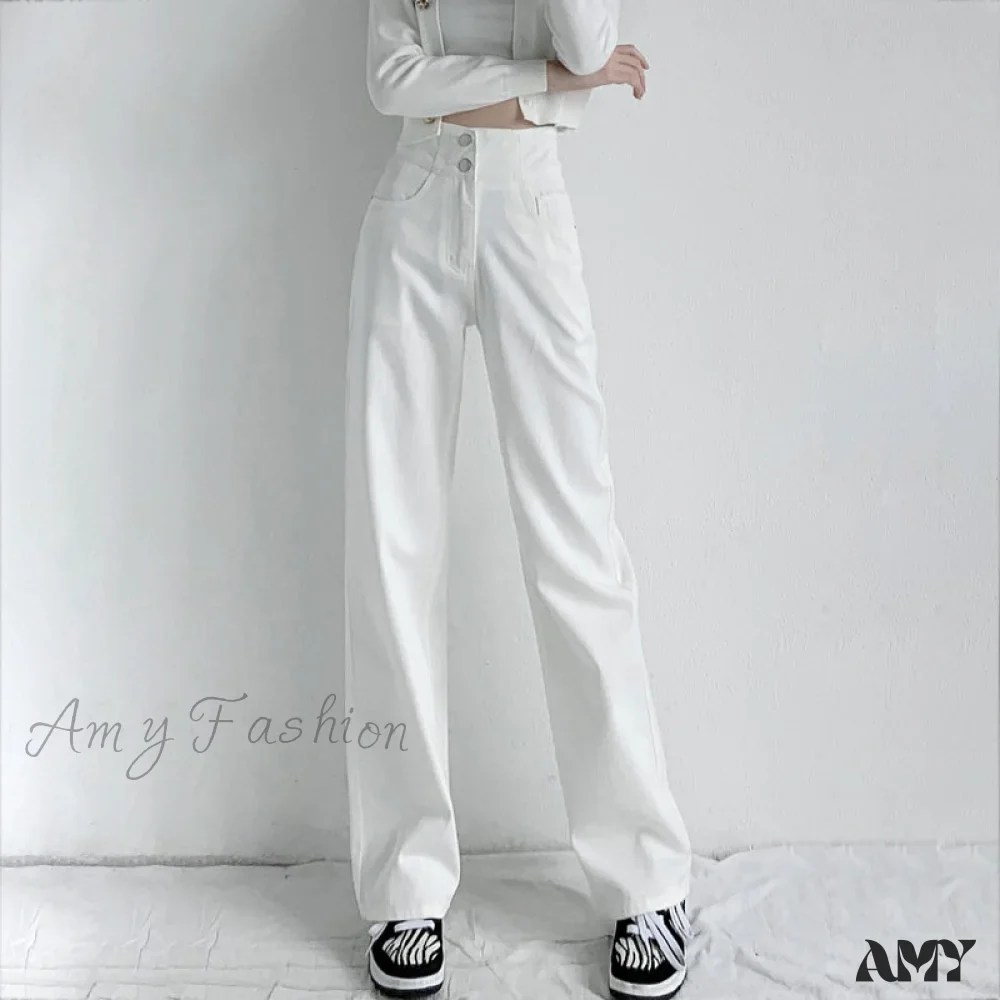 Amy Fashion - Casual Fashion Straight Leg Jeans - Image 6
