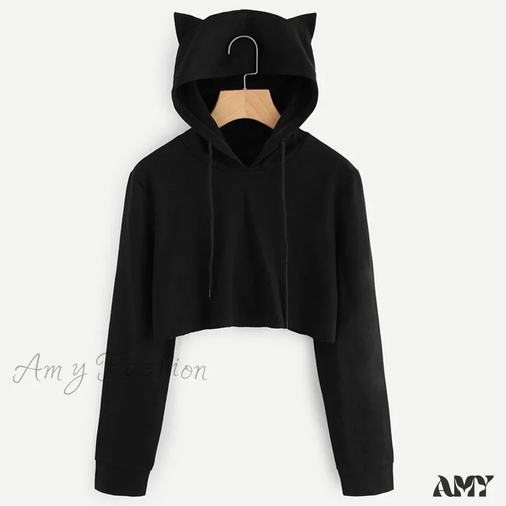 Amy Fashion - Solid Color Simple Zip-Up Coats - Image 8